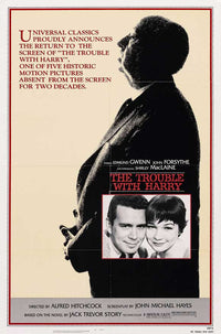 The Trouble with Harry Movie Poster Print showcasing a classic film.