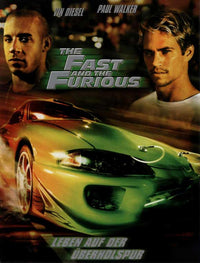 The Fast and the Furious Movie Poster Print 11x17