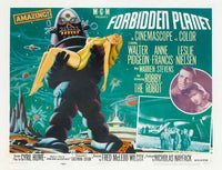 Forbidden Planet Movie Poster Print showcasing classic sci-fi art.