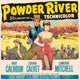 Powder River Movie Poster Print showcasing classic Western film
