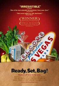 Ready, Set, Bag Movie Poster Print showcasing vibrant cinema imagery