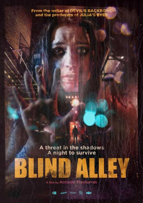 Blind Alley Movie Poster Print showcasing suspenseful film art.