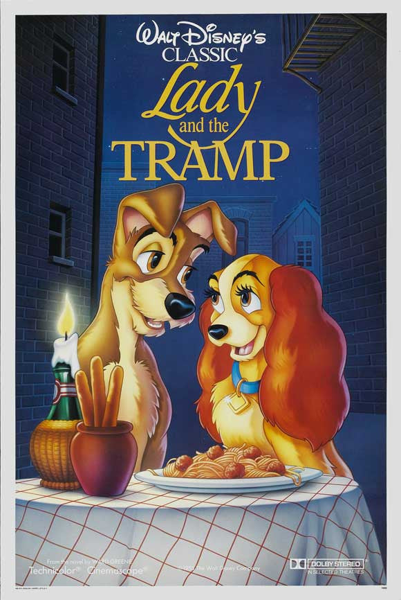 Lady and the Tramp Movie Poster Print - 27x40 | Posterazzi