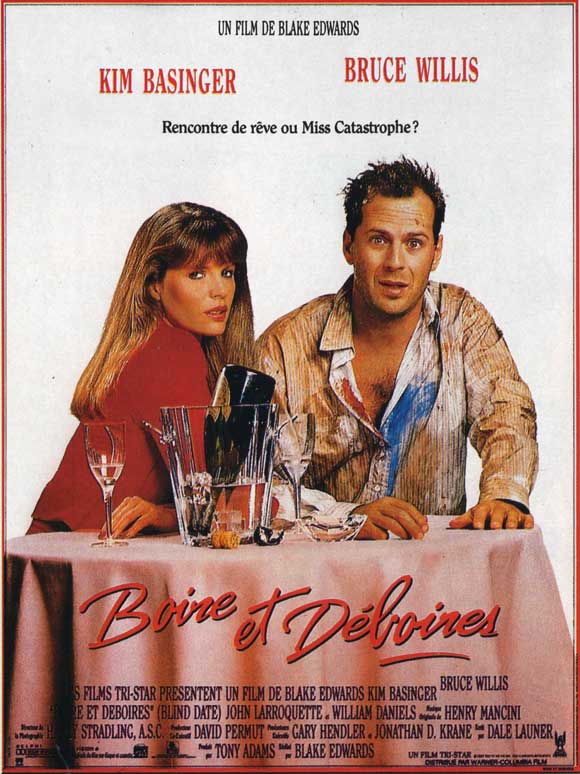 Blind Date Movie Poster Print showcasing classic film art.