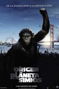 Rise of the Planet of the Apes Movie Poster Print showcasing stunning visuals.