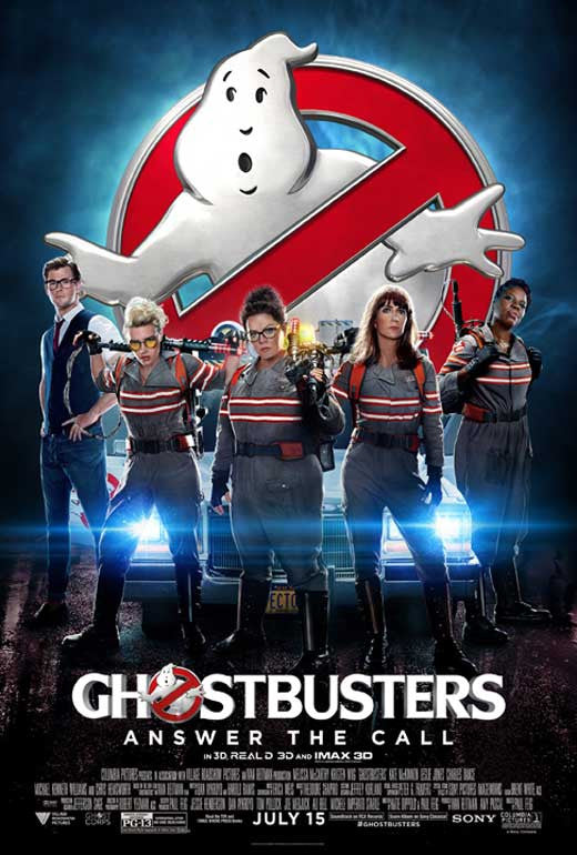 Ghostbusters Movie Poster Print (27x40) | Pop Culture Graphics