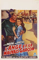 Angel and the Badman movie poster print showcasing classic western film art.