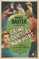 Crime Doctor's Gamble Movie Poster Print featuring dramatic visuals.