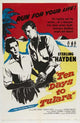Ten Days to Tulara Movie Poster Print - vibrant cinematic artwork