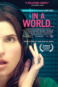 In a World movie poster print featuring captivating cinematic artwork.