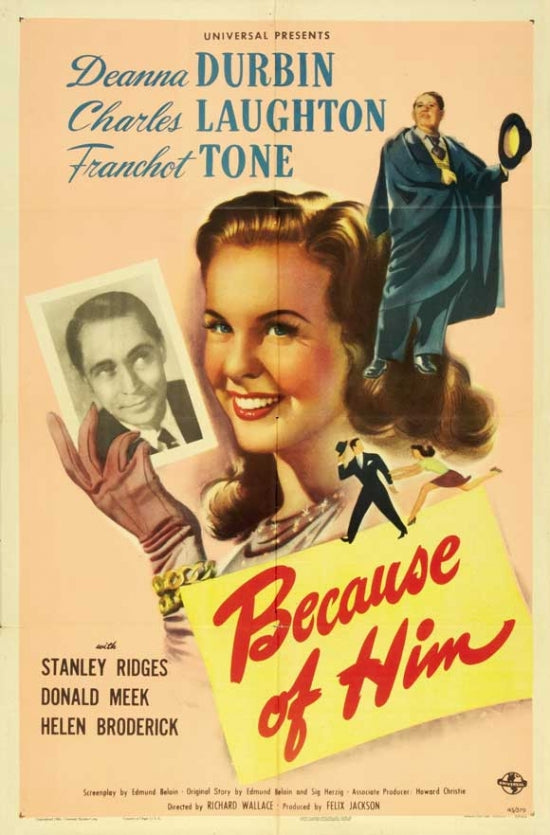 Because of Him Movie Poster Print inspiring artwork