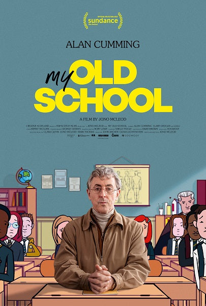My Old School Movie Poster Print featuring classic film art.