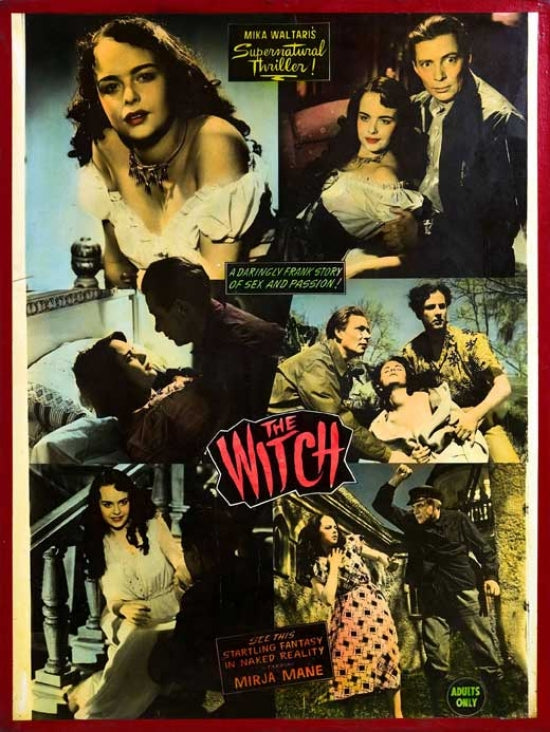 The Witch movie poster print showcasing dark and atmospheric visuals.