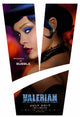 Valerian and the City of a Thousand Planets movie poster print showcasing vibrant colors and dynamic imagery.