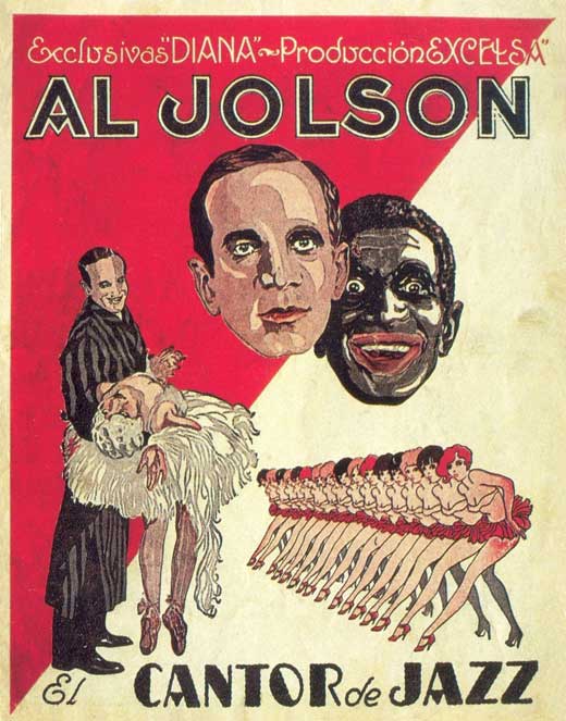 The Jazz Singer Movie Poster Print showcasing classic film imagery.
