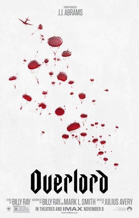 Overlord Movie Poster Print - action-packed film artwork