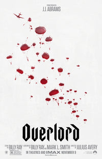 Overlord Movie Poster Print - action-packed film artwork