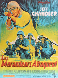 Merrill's Marauders Movie Poster Print showcasing the WWII unit.