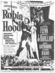 The Adventures of Robin Hood Movie Poster Print featuring classic cinematic imagery.