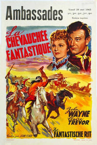 Stagecoach Movie Poster Print showcasing classic Wild West cinema.