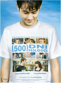 500 Days of Summer Movie Poster Print showcasing vibrant artwork.