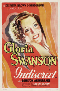 Indiscreet Movie Poster Print showcasing vintage cinematic art.