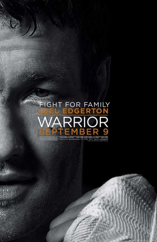 Warrior Movie Poster showcasing a powerful visual from the film.