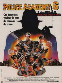 Police Academy 6 City Under Siege Movie Poster Print