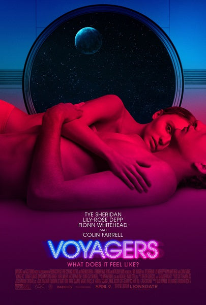 Voyagers Movie Poster Print showcasing stunning visuals.
