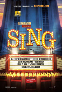 Sing Movie Poster Print - 27x40 Inches