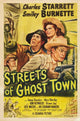 Streets of Ghost Town Movie Poster Print featuring haunting imagery.