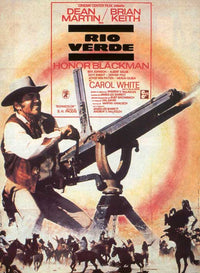 Something Big Movie Poster Print featuring classic cinema theme