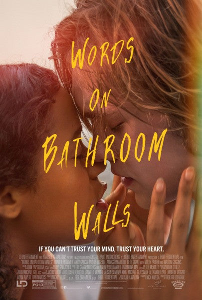 Words on Bathroom Walls Movie Poster Print (11x17)