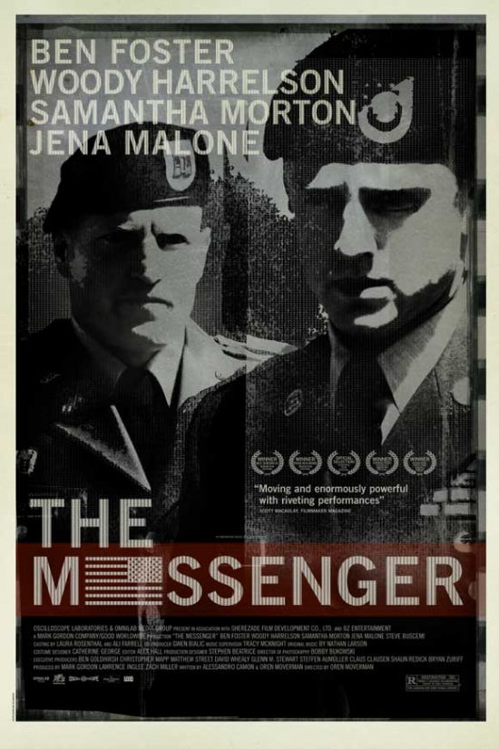 The Messenger Movie Poster Print showcasing iconic film imagery.