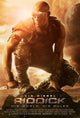 Riddick Movie Poster Print featuring iconic character from the film.