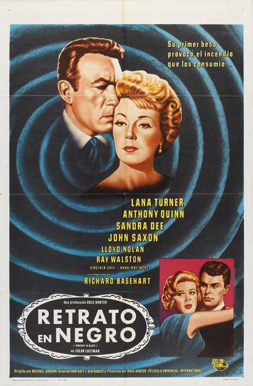 Portrait in Black Movie Poster Print showcasing cinematic artistry.
