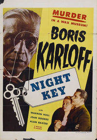 Night Key Movie Poster Print showcasing vibrant cinematic art.