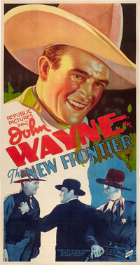 The New Frontier Movie Poster Print showcasing adventure and exploration.