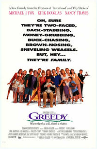 Greedy Movie Poster Print showcasing vibrant imagery and colors.