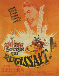 The Mouse That Roared Movie Poster Print featuring classic film imagery.