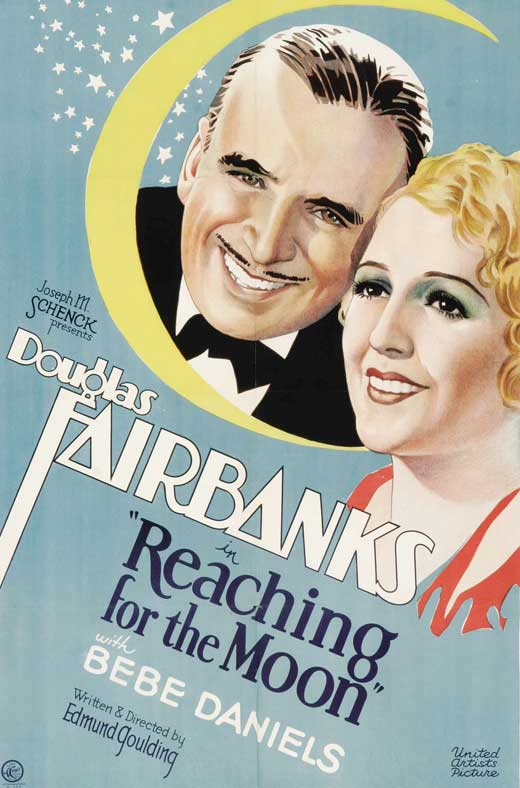 Reaching for the Moon Movie Poster Print showcasing cosmic beauty.