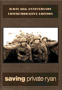 Saving Private Ryan Movie Poster Print showcasing intense war imagery.
