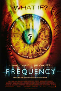 Frequency Movie Poster Print showcasing time travel theme.