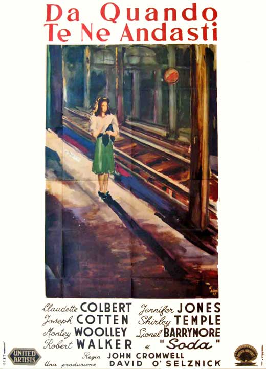 Since You Went Away Movie Poster Print showcasing classic cinema art.