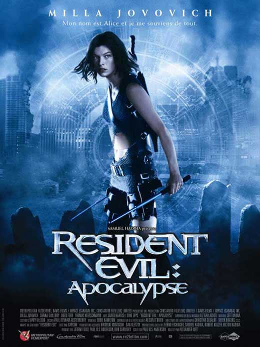 Resident Evil: Apocalypse Movie Poster Print 11x17