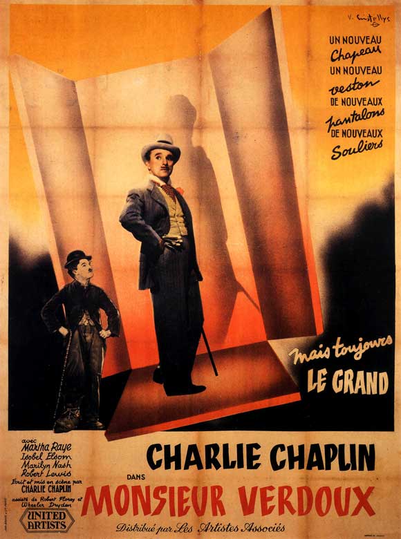 Monsieur Verdoux Movie Poster Print showcasing classic film art.