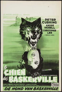 The Hound of the Baskervilles Movie Poster Print showcasing classic mystery art.