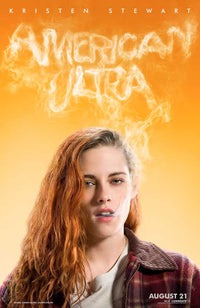 American Ultra Movie Poster Print showcasing vibrant colors and dynamic design.