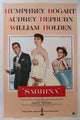 Sabrina Movie Poster Print showcasing classic cinematic art.