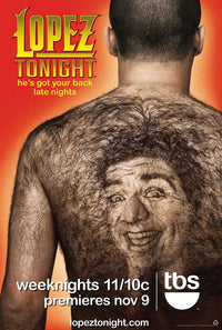 Lopez Tonight Movie Poster Print featuring George Lopez.